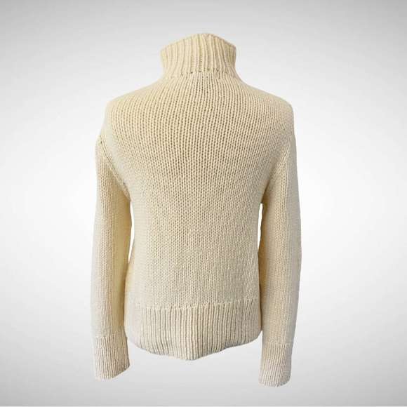 WOMMELSDORFF BERLIN HANDMADE 100% CASHMERE ECRU SWEATER - Picture 5 of 15